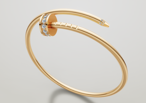 Brazalete Cartier.glb