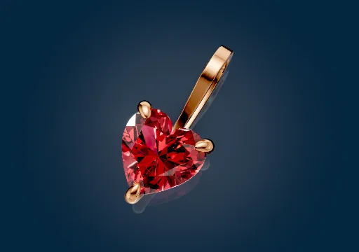 Heart Claw pendant poster
