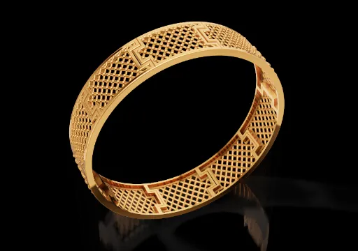01 Bracelete Gradeado