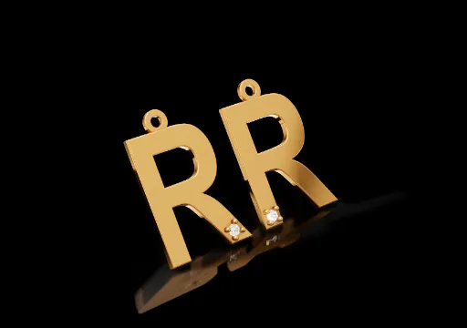 Ping. Letra R CRAV._1.6g