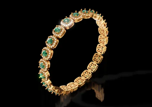 Pulseira Toda CRAV.  Luxo Para