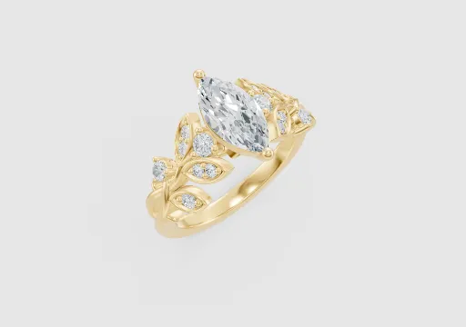 6961 – Size 8 – 14K Yellow poster