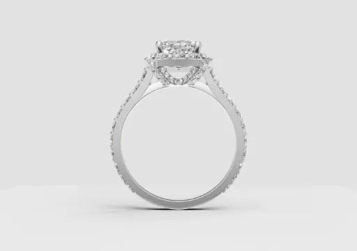 160_MJ-542 Graff Icon Round Diamond Engagement Ring 16.8 (Rend) poster
