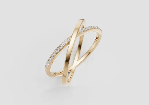 טבעת איקס - יהלומים poster