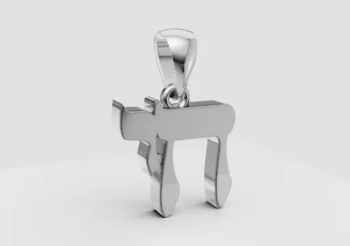 Hai Pendant White Gold poster