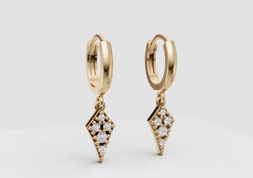 עגילים תלויים מרקיזות 2 poster