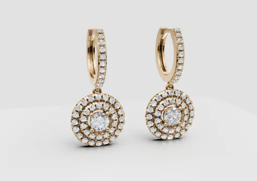 עגילי HALO כפול poster