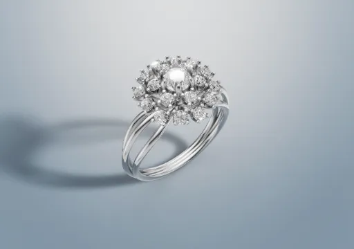 ANEL BOMBE OURO BRANCO 5,00 GR poster