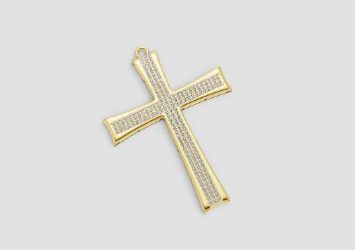 CRUCIFIXO 65 MM DE COMPRIMENTO poster