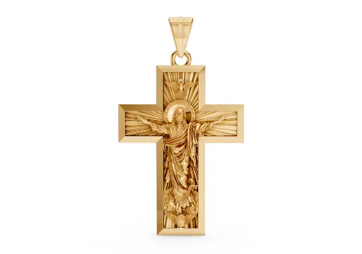 Jesus Christ Cross Pendant