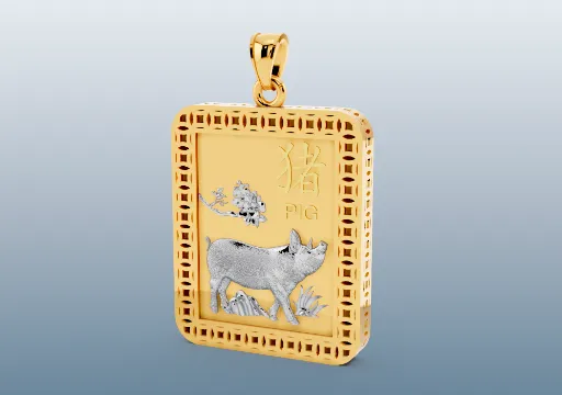 Pig Pendant