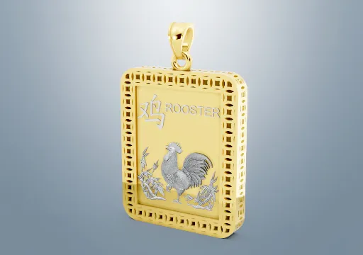 Rooster Pendant