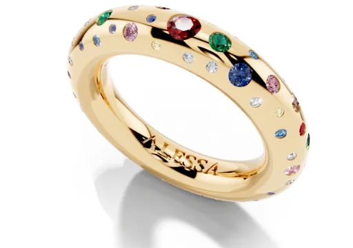 Ring Doughnut Flush Custom Ring US Size 10