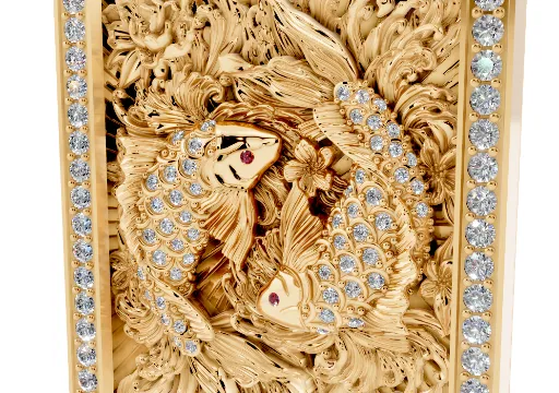 Koi Pendant poster