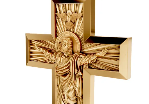 Jesus Christ Cross Pendant poster