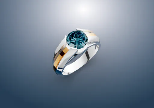 Blue Topaz Ring poster