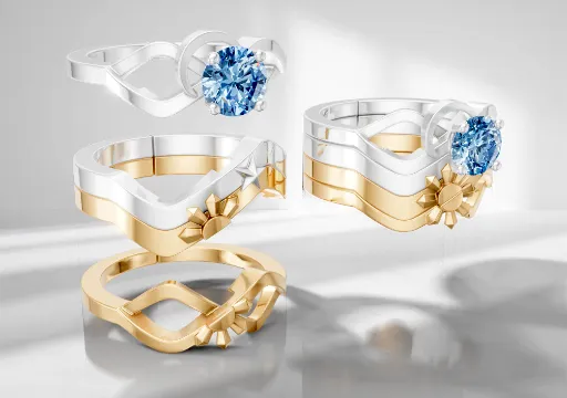 Wedding and Engagement Ring poster