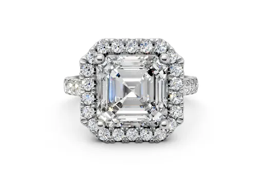 Radiant Engagement Ring