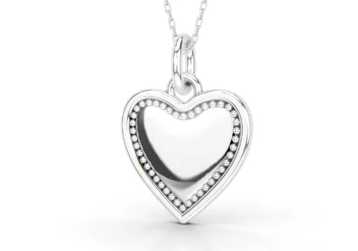 Pingente Coração Personalizado poster