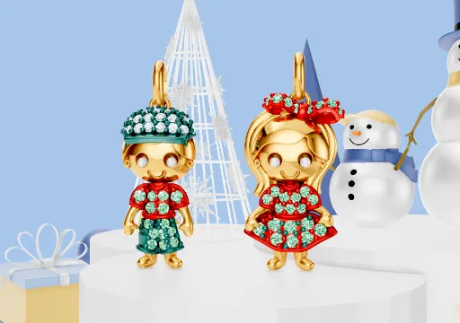 Couple Christmas poster