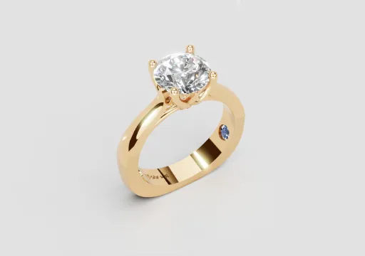 2.06ct Round Brilliant Diamond Ring poster
