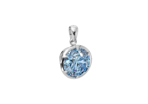 London Blue Topaz Pendant poster