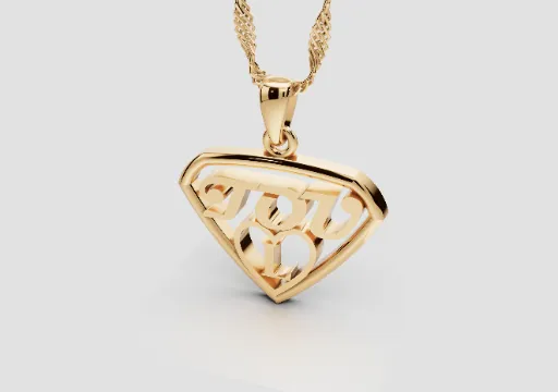 Gold Pendant poster