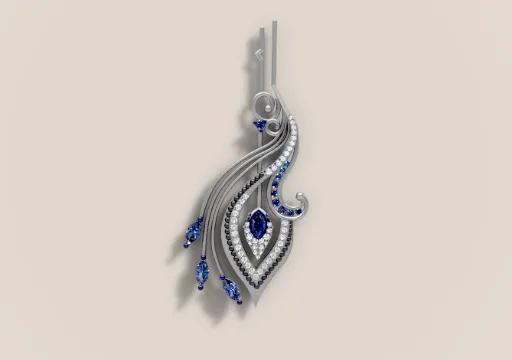 KRISHNA BROOCH poster