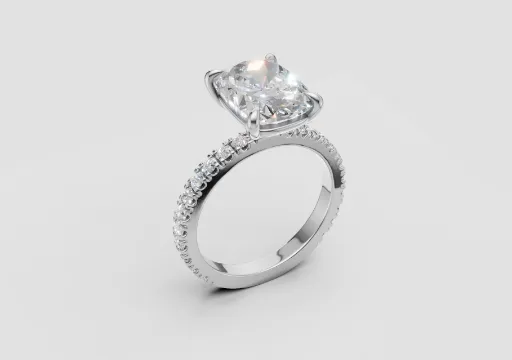 950 platinum ring poster