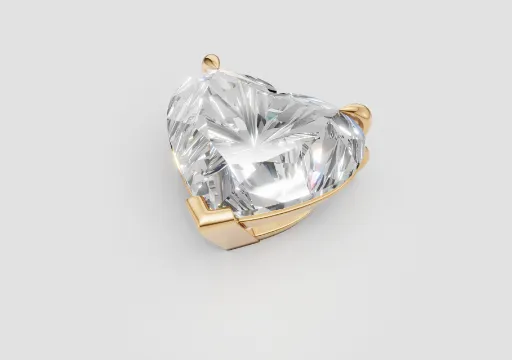 heart pendant poster