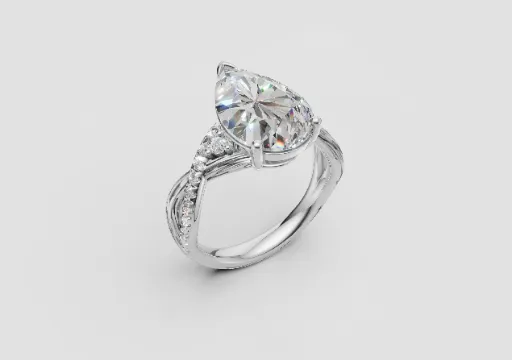 46. pear ring s6,5 poster