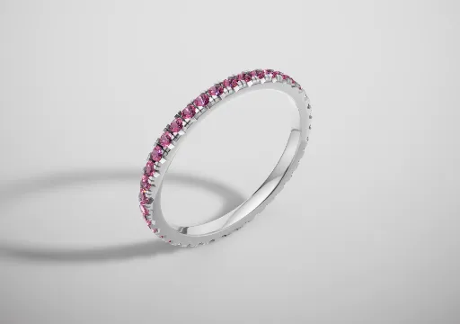 2mm split prong eternity band poster
