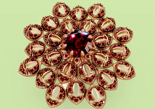 Amaranth Tranquilla Ring poster