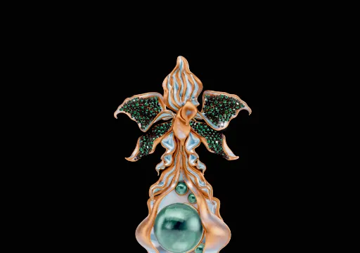 Orchid Earrings poster