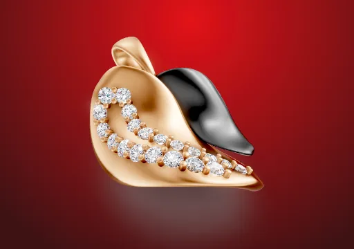 Lamella Drop Pendant poster