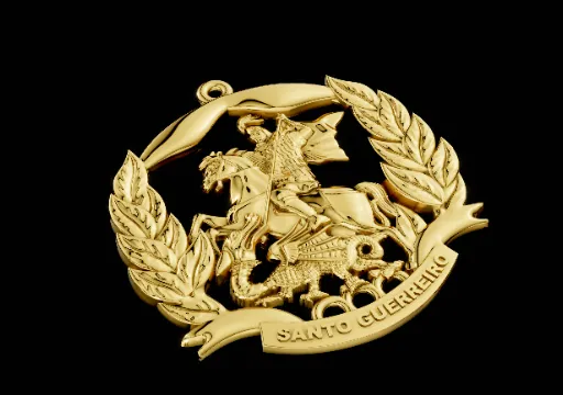 Pingente São Jorge poster