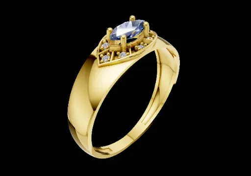 Anel safira Navete poster