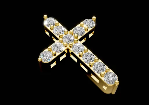 CRUZ  COM  11 PEDRAS poster