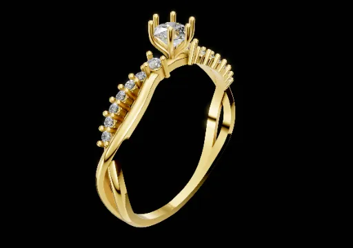 Anel trançado poster