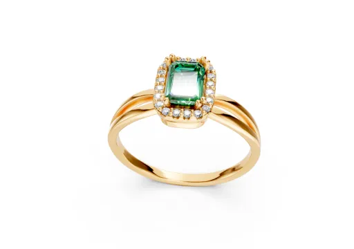 anel pedra 6mm emily poster