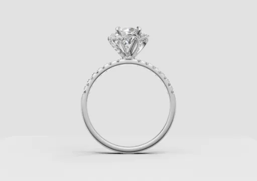 anel bertolin petalas solitario poster