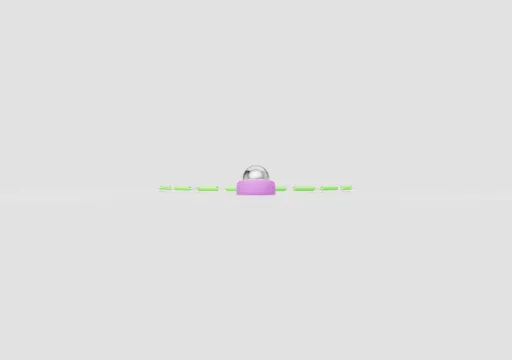 Ijewel Titanium lavender bronze mabe pearl pendant poster