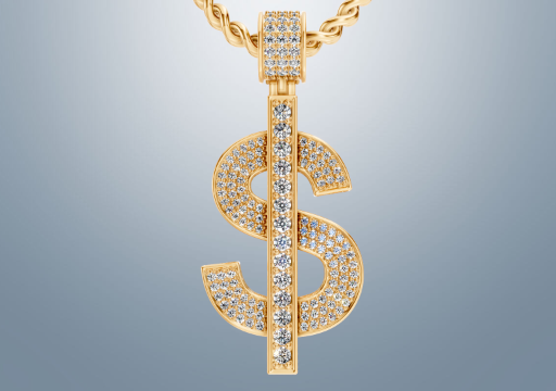 Dollar Sign Pendant