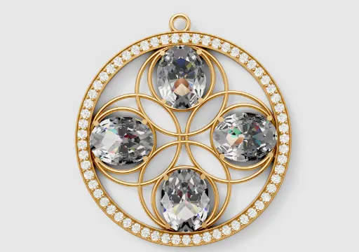 Broche circulosrender poster