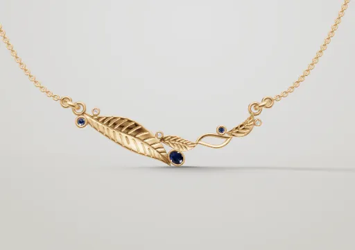 Chris Winzurk - Leaves Necklace poster