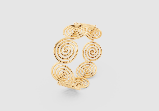 bracelete espiral