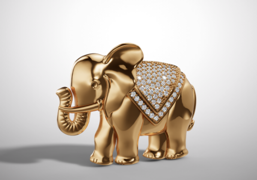 Elephant Pendant