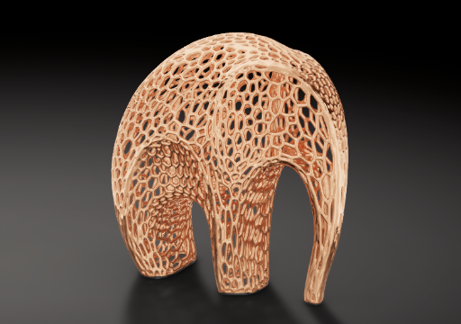 Elephant Sculpture poster