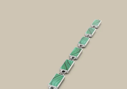 inlay bracelet  poster