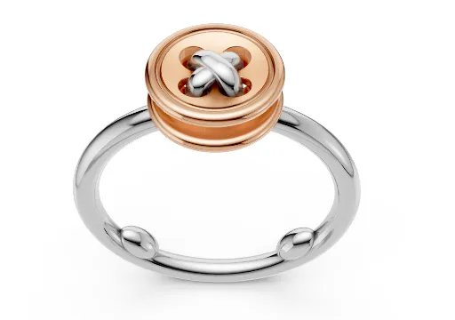 Bague Bouton Prêt à porter poster